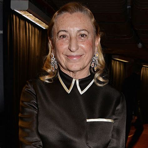 head of design prada|Miuccia Prada .